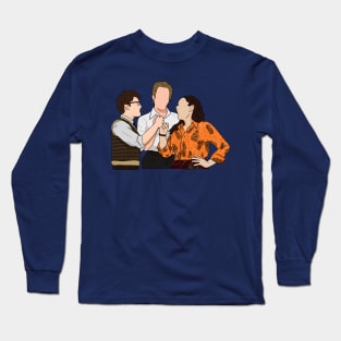 Merrily We Roll Along - Old Friends Long Sleeve T-Shirt